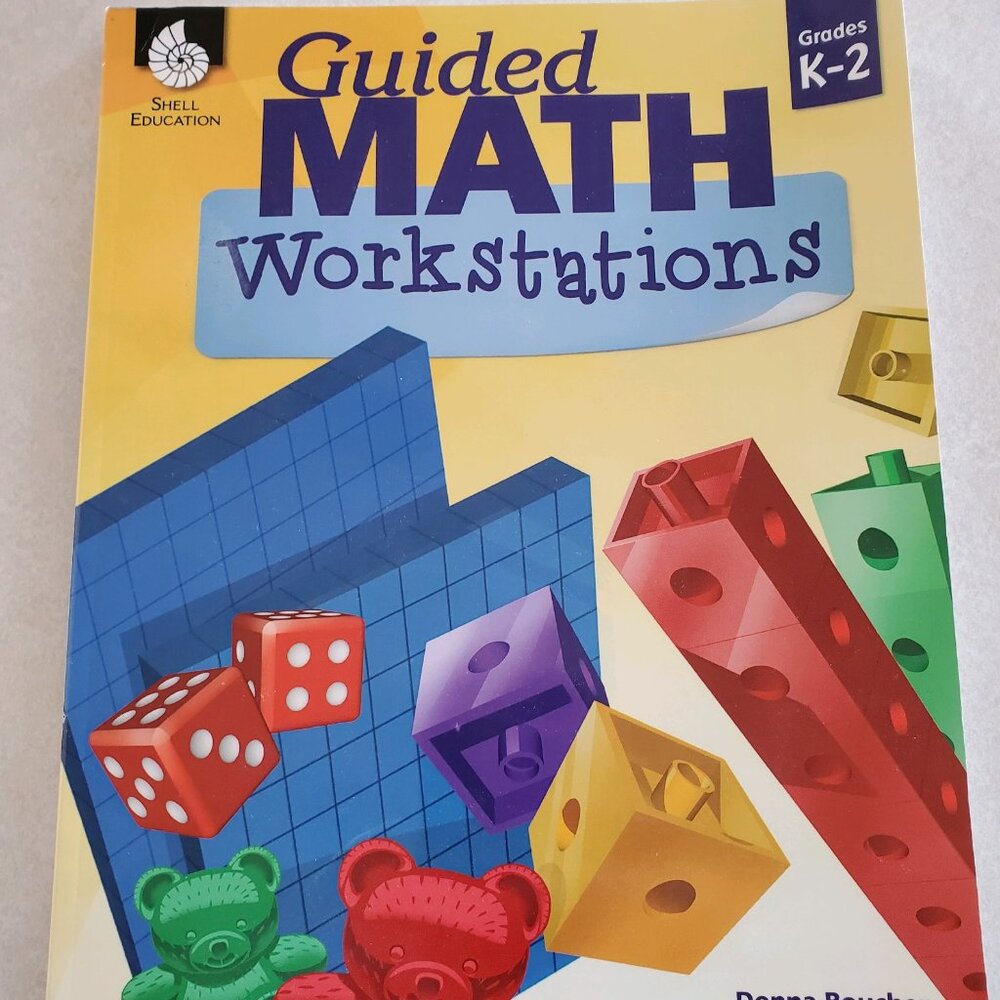 Guided Math Workstations Book - Grades K-1